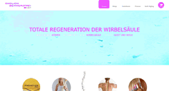 Desktop Screenshot of endlich-schmerzfrei.net