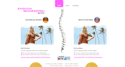 Desktop Screenshot of endlich-schmerzfrei.org
